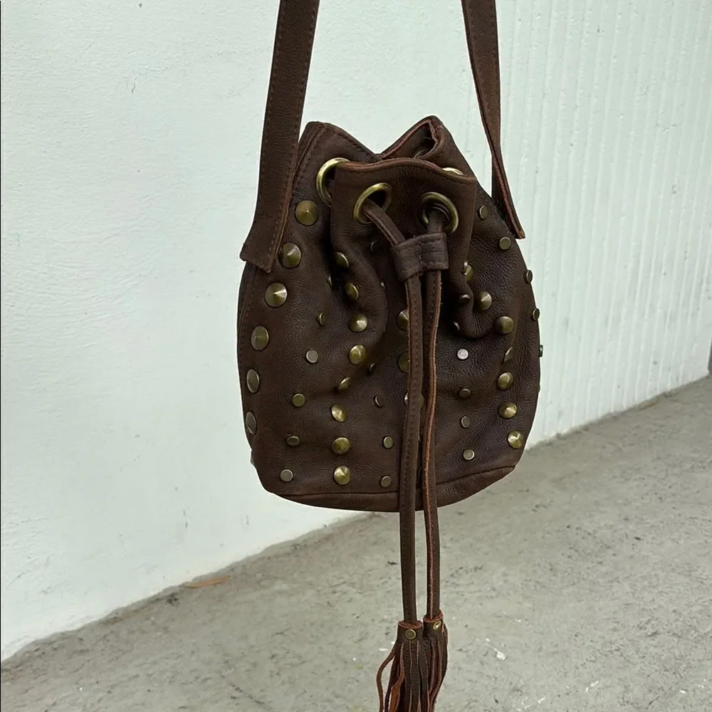 Sabrina Tach drawstring bag